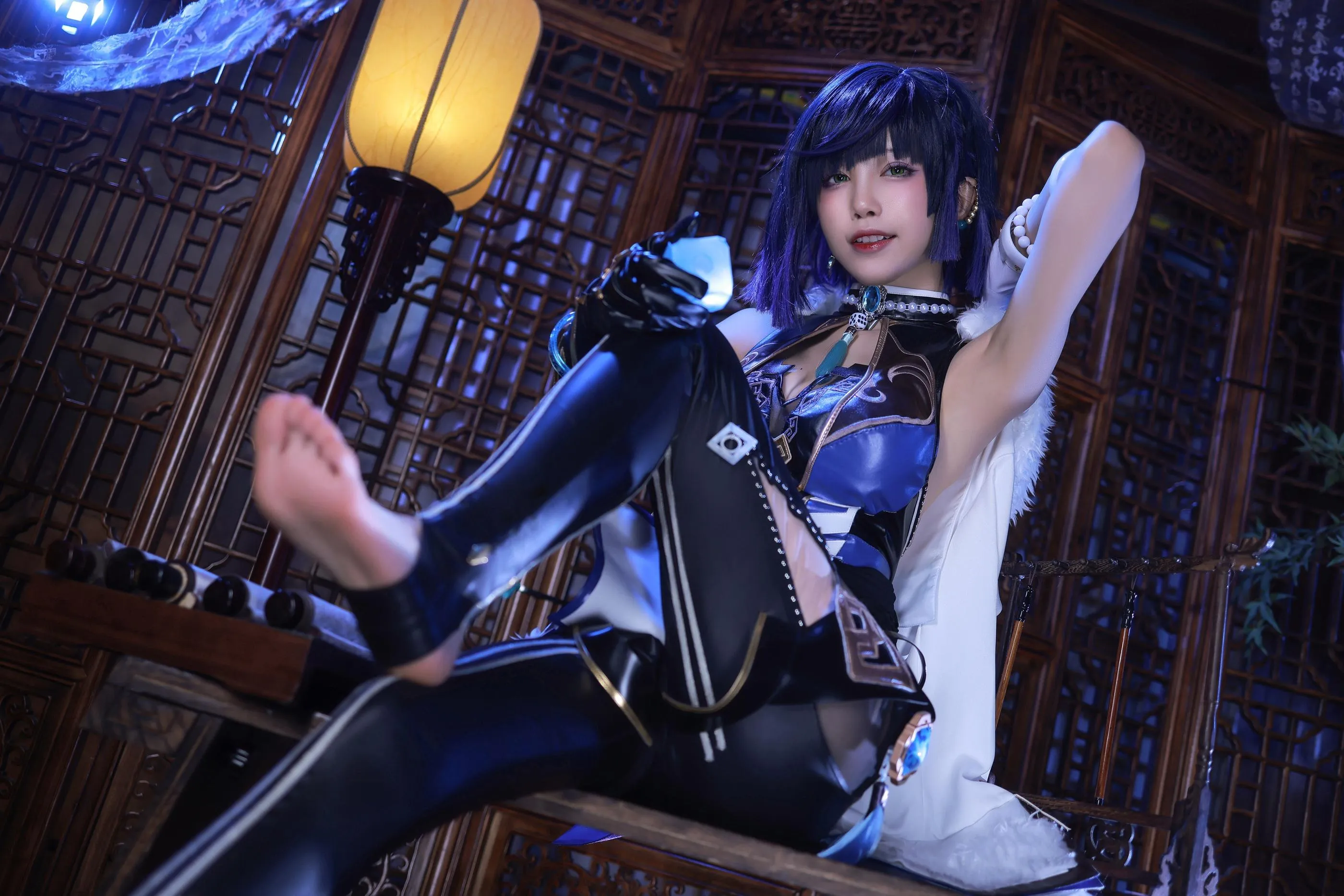 水淼Aqua – NO.117 夜兰 [98P]插图4